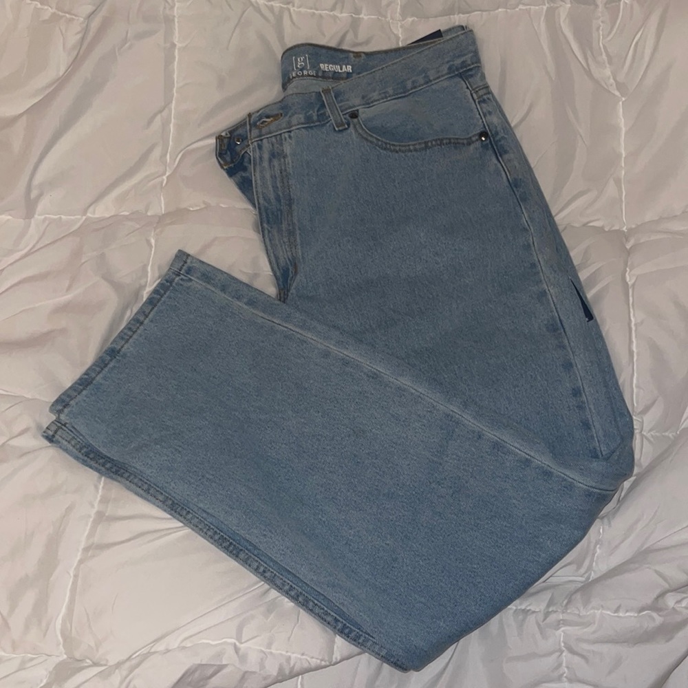 George regular straight leg jeans - NEVER WORN WITH TAGS